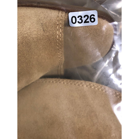 Lucky Brand Lureli Sandal Peep Toe Wedge Tan NEW 8.5 US - Picture 7 of 7